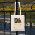 Weird Teachers Build Character Van Bigfoot Art Canvas Tote Bag, funny design Weird Teachers Build Character Van Bigfoot Art Canvas Tote Bag, funny design