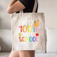 100 Days Of School Teacher And Student Canvas Tote Bag, novelty gifts, funny gifts