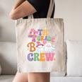 4th Grade Boo Crew Fourth Grade Teacher Kids Happy Halloween Canvas Tote Bag, novelty gifts, funny gifts