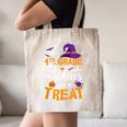 My 4th Grade Students Are a Treat Teacher Halloween Witch For Men Women Kids Canvas Tote Bag, novelty gifts, funny gifts