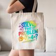 67 Meme PEMDAS Elementary Math Teacher Six Seven Canvas Tote Bag, novelty gifts, funny gifts