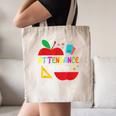 Attendance Matters Teacher Apple For Back To School Canvas Tote Bag, novelty gifts, funny gifts Attendance Matters Teacher Apple For Back To School Canvas Tote Bag, novelty gifts, funny gifts