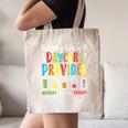 Battery Life Of Daycare Provider Childcare Teacher Canvas Tote Bag, novelty gifts, funny gifts