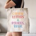 Capital Letters And Periods Bruh Bruh Teacher Women Canvas Tote Bag, novelty gifts, funny gifts Capital Letters And Periods Bruh Bruh Teacher Women Canvas Tote Bag, novelty gifts, funny gifts