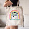 Career In Modeling AAC Teacher SLP SPED Communication Autism Canvas Tote Bag, novelty gifts, funny gifts