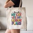 My Cat Ate My Lesson Plans Teacher Cat Humor Canvas Tote Bag, novelty gifts, funny gifts My Cat Ate My Lesson Plans Teacher Cat Humor Canvas Tote Bag, novelty gifts, funny gifts