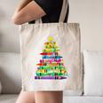 Christmas Tree Made Of Crayons School Teacher Life Student Canvas Tote Bag, novelty gifts, funny gifts Christmas Tree Made Of Crayons School Teacher Life Student Canvas Tote Bag, novelty gifts, funny gifts