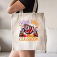 Way To Classroom Halloween Witch Three Cute Sloths Teacher Canvas Tote Bag, novelty gifts, funny gifts
