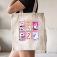 Coquette Bow Spooky Teacher Ghost Halloween Trick Or Teach Canvas Tote Bag, novelty gifts, funny gifts Coquette Bow Spooky Teacher Ghost Halloween Trick Or Teach Canvas Tote Bag, novelty gifts, funny gifts