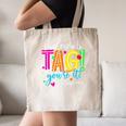 Dear Parents Tag You'Re It Love Teachers Last Day Of School Canvas Tote Bag, novelty gifts, funny gifts Dear Parents Tag You'Re It Love Teachers Last Day Of School Canvas Tote Bag, novelty gifts, funny gifts