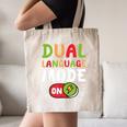 Dual Language Teacher Bilingual Teacher Canvas Tote Bag, novelty gifts, funny gifts Dual Language Teacher Bilingual Teacher Canvas Tote Bag, novelty gifts, funny gifts