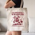 Elopement Wrangler Teacher ABA Behavior Support Cowboy Canvas Tote Bag, novelty gifts, funny gifts