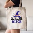 ESL Teacher Witch Halloween Matching Group Costume Canvas Tote Bag, novelty gifts, funny gifts ESL Teacher Witch Halloween Matching Group Costume Canvas Tote Bag, novelty gifts, funny gifts