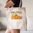 Fall Vibes And That Teacher Life Autumn Thanksgiving Canvas Tote Bag, novelty gifts, funny gifts Fall Vibes And That Teacher Life Autumn Thanksgiving Canvas Tote Bag, novelty gifts, funny gifts