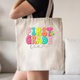 First Grade Team Teacher Back To School 1st Grade Squad Kids Canvas Tote Bag, novelty gifts, funny gifts