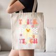 Groovy Teacher Halloween Retro Trick Or Teach Floral Ghost Canvas Tote Bag, novelty gifts, funny gifts Groovy Teacher Halloween Retro Trick Or Teach Floral Ghost Canvas Tote Bag, novelty gifts, funny gifts