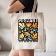 Growth Not Perfection Abstract Florals SPED Teacher Canvas Tote Bag, novelty gifts, funny gifts Growth Not Perfection Abstract Florals SPED Teacher Canvas Tote Bag, novelty gifts, funny gifts