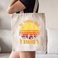 Halloween Costume Teacher Love Brains Zombie Canvas Tote Bag, novelty gifts, funny gifts Halloween Costume Teacher Love Brains Zombie Canvas Tote Bag, novelty gifts, funny gifts