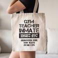 Halloween Gym Teacher Prisoner Costume Canvas Tote Bag, novelty gifts, funny gifts Halloween Gym Teacher Prisoner Costume Canvas Tote Bag, novelty gifts, funny gifts