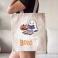 Halloween Teacher Women Cute Reading Ghost Read More Books Canvas Tote Bag, novelty gifts, funny gifts