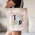 Hello First Grade Teacher Coquette Pencil Bow Back To School Canvas Tote Bag, novelty gifts, funny gifts Hello First Grade Teacher Coquette Pencil Bow Back To School Canvas Tote Bag, novelty gifts, funny gifts