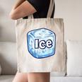 Ice Halloween Pun Costume Easy Lazy Team Group Teacher Canvas Tote Bag, novelty gifts, funny gifts