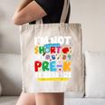 I'm Not Short I'm Pre-K Teacher Size Back To School Teacher Canvas Tote Bag, novelty gifts, funny gifts