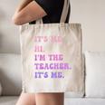 It's Me Hi I'm The TEACHER It's Me Teacher Educator Canvas Tote Bag, novelty gifts, funny gifts It's Me Hi I'm The TEACHER It's Me Teacher Educator Canvas Tote Bag, novelty gifts, funny gifts