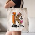 K Is For Kindness Unity Day Teacher Kids Canvas Tote Bag, novelty gifts, funny gifts