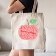 Kindergarten Apple Word Art For Teachers & Students Canvas Tote Bag, novelty gifts, funny gifts