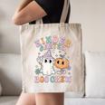 Kindergarten Boo Crew Halloween Floral Ghost Kinder Teacher Canvas Tote Bag, novelty gifts, funny gifts Kindergarten Boo Crew Halloween Floral Ghost Kinder Teacher Canvas Tote Bag, novelty gifts, funny gifts