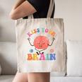 Kiss Your Brain Sped Teacher Appreciation Back To School Kid Canvas Tote Bag, novelty gifts, funny gifts