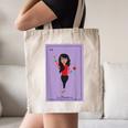 La Maestra Mexican Bingo Card Teacher Lottery Card Canvas Tote Bag, novelty gifts, funny gifts