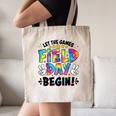 Let The Games Field Day Begin Tie Dye Adults Teacher Kids Canvas Tote Bag, novelty gifts, funny gifts