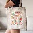 Merry And Bright Christmas Gingerbread Santa Book Teacher Canvas Tote Bag, novelty gifts, funny gifts Merry And Bright Christmas Gingerbread Santa Book Teacher Canvas Tote Bag, novelty gifts, funny gifts