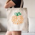 Music Notes Pumpkin Music Teacher Halloween Canvas Tote Bag, novelty gifts, funny gifts