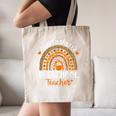 One Thankful Preschool Teacher Thanksgiving Rainbow Canvas Tote Bag, novelty gifts, funny gifts One Thankful Preschool Teacher Thanksgiving Rainbow Canvas Tote Bag, novelty gifts, funny gifts