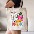 P Is For Pre K Teacher Student Pencil Apple Back To School Canvas Tote Bag, novelty gifts, funny gifts P Is For Pre K Teacher Student Pencil Apple Back To School Canvas Tote Bag, novelty gifts, funny gifts