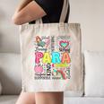 Para Paraprofessional Paraeducator Teacher Back To School Canvas Tote Bag, novelty gifts, funny gifts