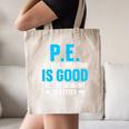 PE Teacher Art For Men Women Gym Teacher Appreciation Canvas Tote Bag, novelty gifts, funny gifts
