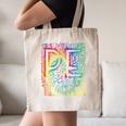 PE Teacher Phys Ed Tie Dye Physical Education Appreciation Canvas Tote Bag, novelty gifts, funny gifts