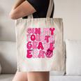 Pink Fourth Grade Era 4th Back To School Grade Teacher Canvas Tote Bag, novelty gifts, funny gifts