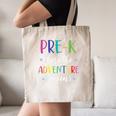 Pre-K Teacher Adventure Begins First Day Preschool Teachers Canvas Tote Bag, novelty gifts, funny gifts Pre-K Teacher Adventure Begins First Day Preschool Teachers Canvas Tote Bag, novelty gifts, funny gifts