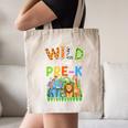 Preschool Teacher Kids Back To School Wild About Pre-K Canvas Tote Bag, novelty gifts, funny gifts