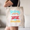 Reading Adventure Library Student Teacher Book Canvas Tote Bag, novelty gifts, funny gifts