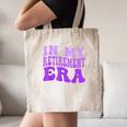 In My Retirement Era Groovy Retired Teacher 2025 Women Canvas Tote Bag, novelty gifts, funny gifts