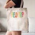 Retro Field Trip Vibes Vintage Field Trip Vibes Teacher Kids Canvas Tote Bag, novelty gifts, funny gifts