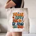 Retro PE Teacher What Are We Doing Today School Coach Women Canvas Tote Bag, novelty gifts, funny gifts Retro PE Teacher What Are We Doing Today School Coach Women Canvas Tote Bag, novelty gifts, funny gifts