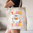 Retro Vintage Groovy Trick Or Teach Teacher Halloween For Men Women Kids Canvas Tote Bag, novelty gifts, funny gifts Retro Vintage Groovy Trick Or Teach Teacher Halloween For Men Women Kids Canvas Tote Bag, novelty gifts, funny gifts