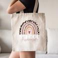 School Psych Teacher School Psychologist Leopard Rainbow Canvas Tote Bag, novelty gifts, funny gifts School Psych Teacher School Psychologist Leopard Rainbow Canvas Tote Bag, novelty gifts, funny gifts